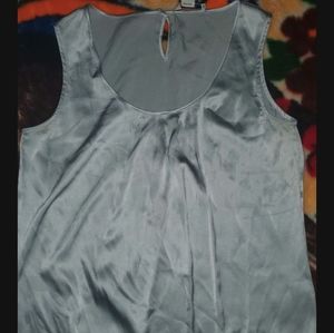 Silk tank top